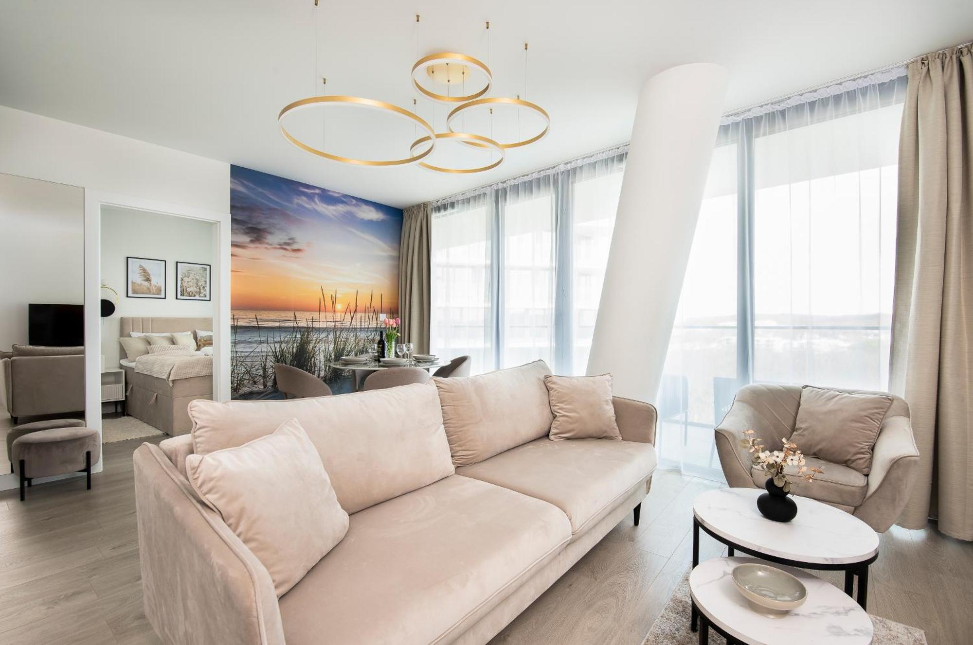 Apartamento Wave Panorama 8Th Floor Sea View Miedzyzdroje Exterior foto