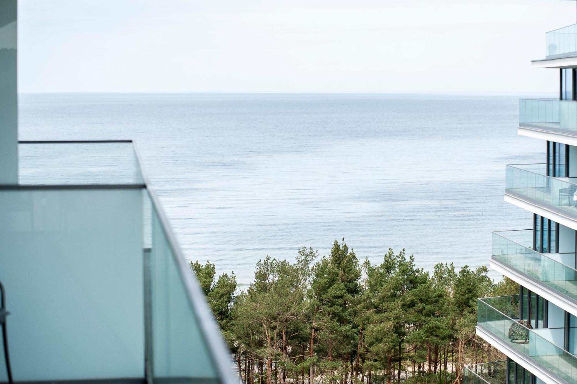 Apartamento Wave Panorama 8Th Floor Sea View Miedzyzdroje Exterior foto